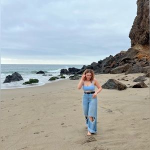 BDG Light-wash Skater Baggy Jeans